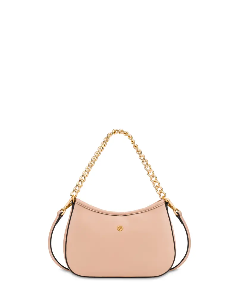 Crossbody Bag Bon Bon In Soft Pu NUDE, Pollini Bianco