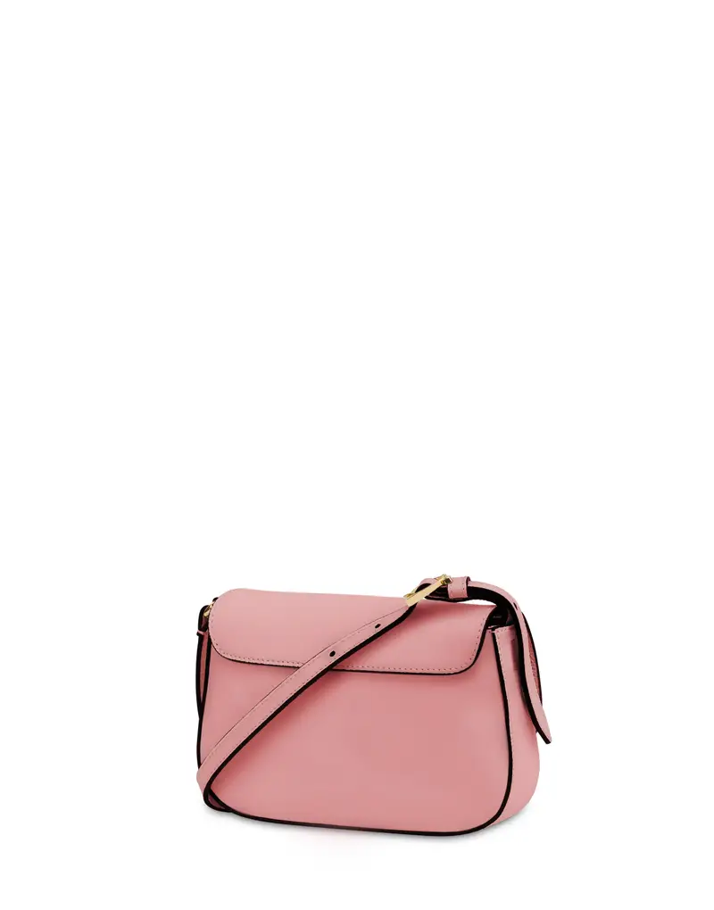 Crossbody Bag Fence in Vitello ORCHIDEA, Pollini Rosa miniatura 2