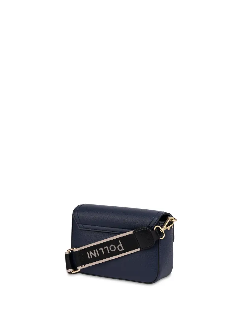 Crossbody Bag Jane BLU/NERO, Pollini miniatura 2