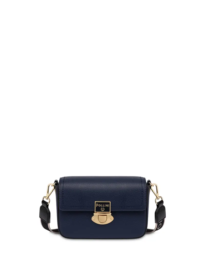 Crossbody Bag Jane BLU/NERO, Pollini