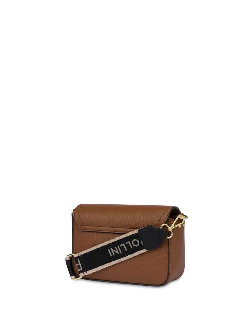 Crossbody Bag Jane CUOIO/NERO, Pollini Grigio miniatura 2