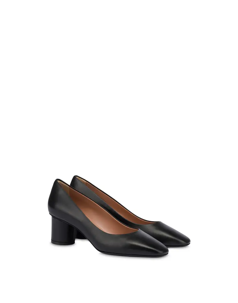 Decolleté Sofia in Vitello NERO, Pollini miniatura 2