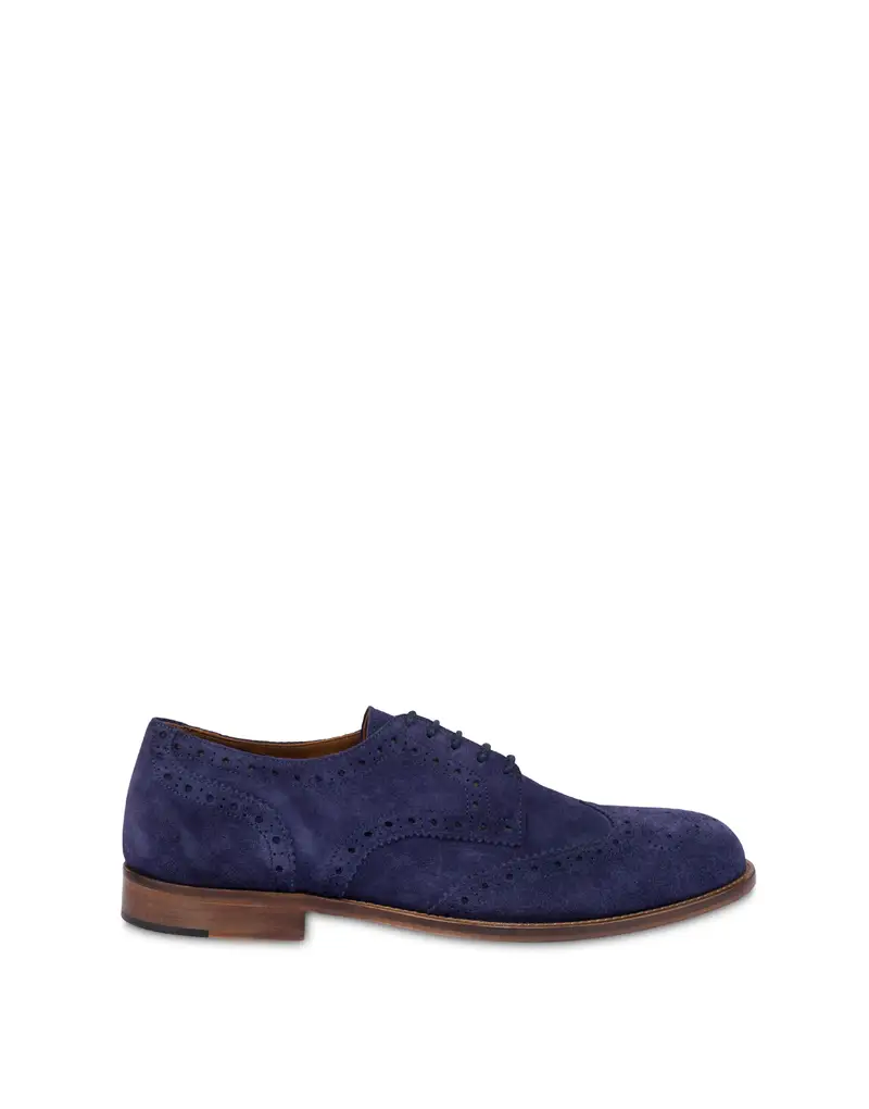 Derby Flexy In Crosta BLU, Pollini
