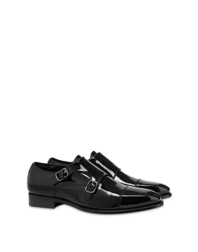 Double Monk 1920 in Vernice NERO, Pollini miniatura 2