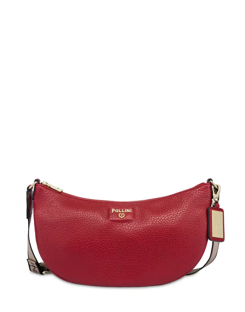 Hobo Bag Naja ROSSO/NERO, Pollini