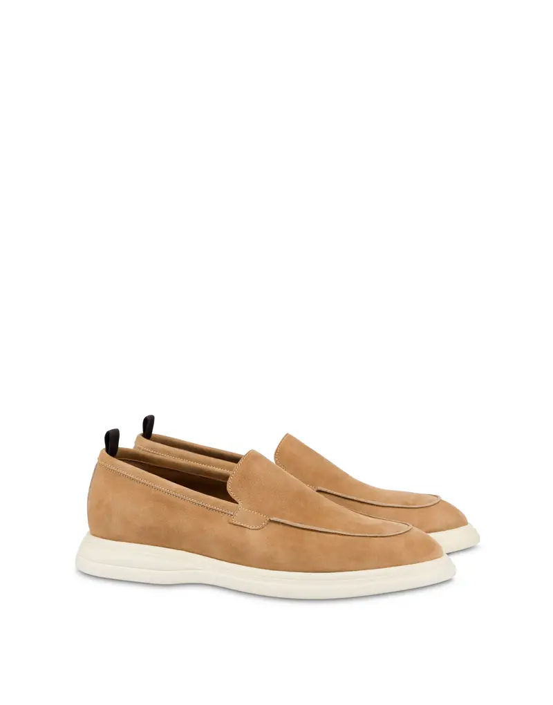 Loafer Anderson in Nabuk CUOIO, Pollini miniatura 2