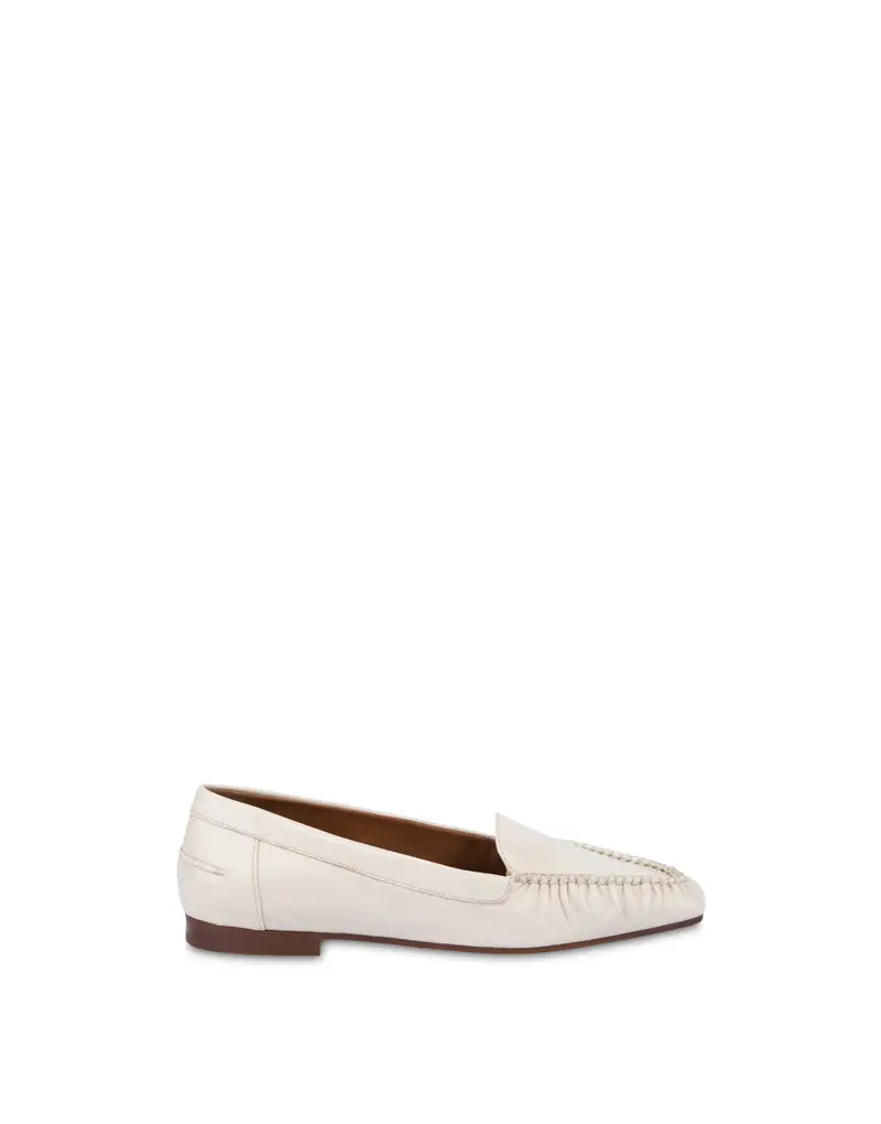 Loafer Uptown in Vernice AVORIO, Pollini Bianco