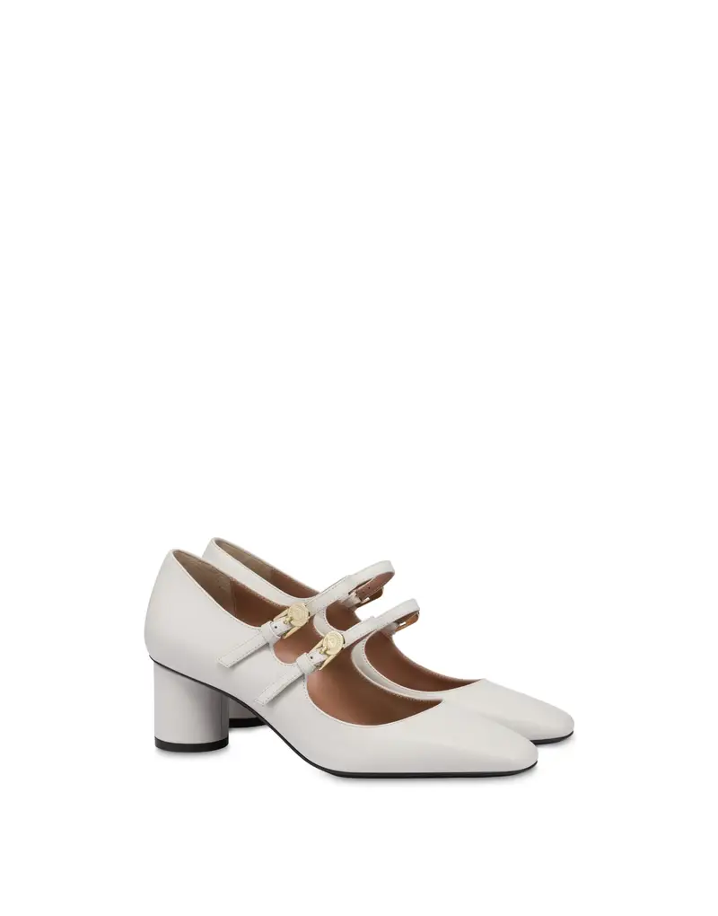 Pollini Mary Jane Bianco 4009421 miniatura 2