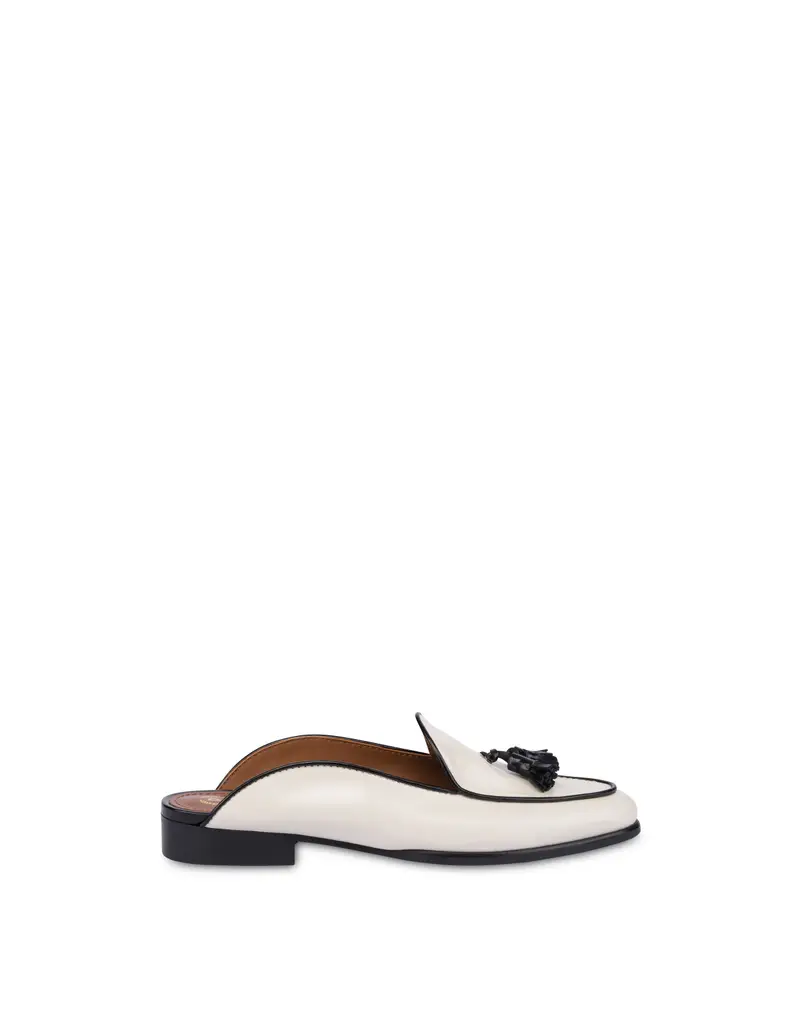 Mule shoes Viktoria Bicolor , Pollini Marrone
