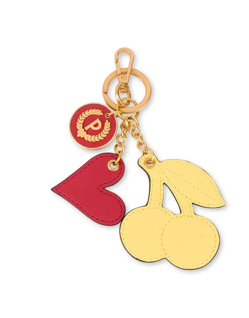 Portachiavi con Charms ROSSO/GIALLO, Pollini