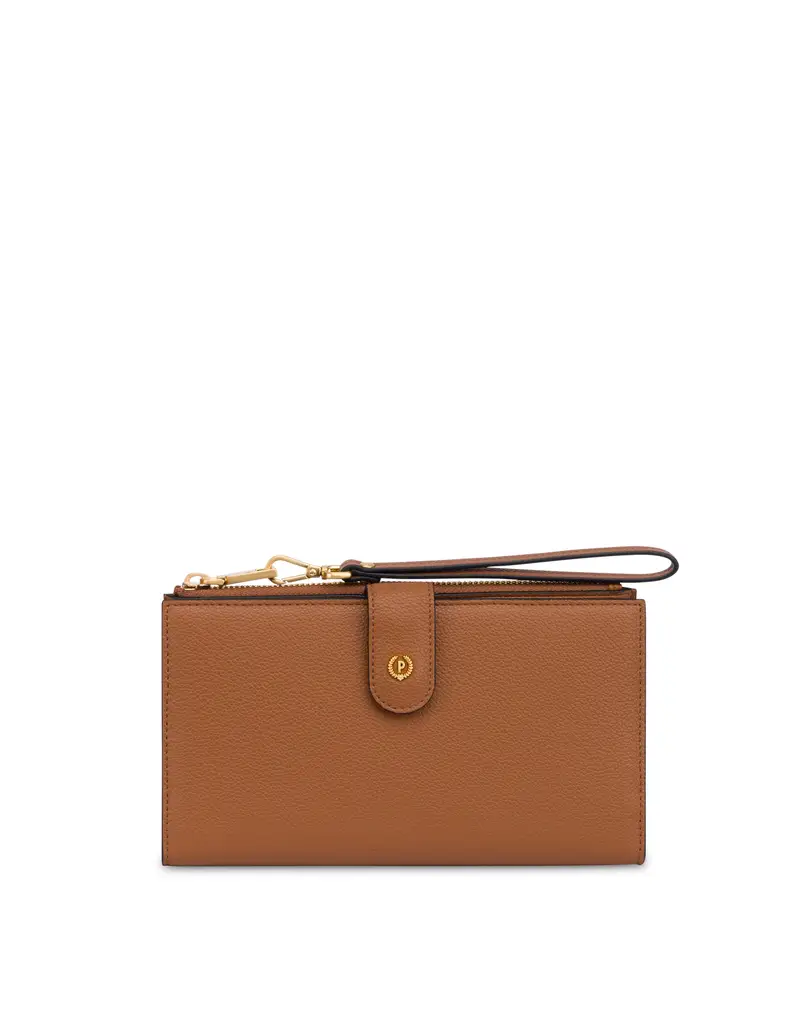 Portafoglio con Cinturino CUOIO, Pollini Beige