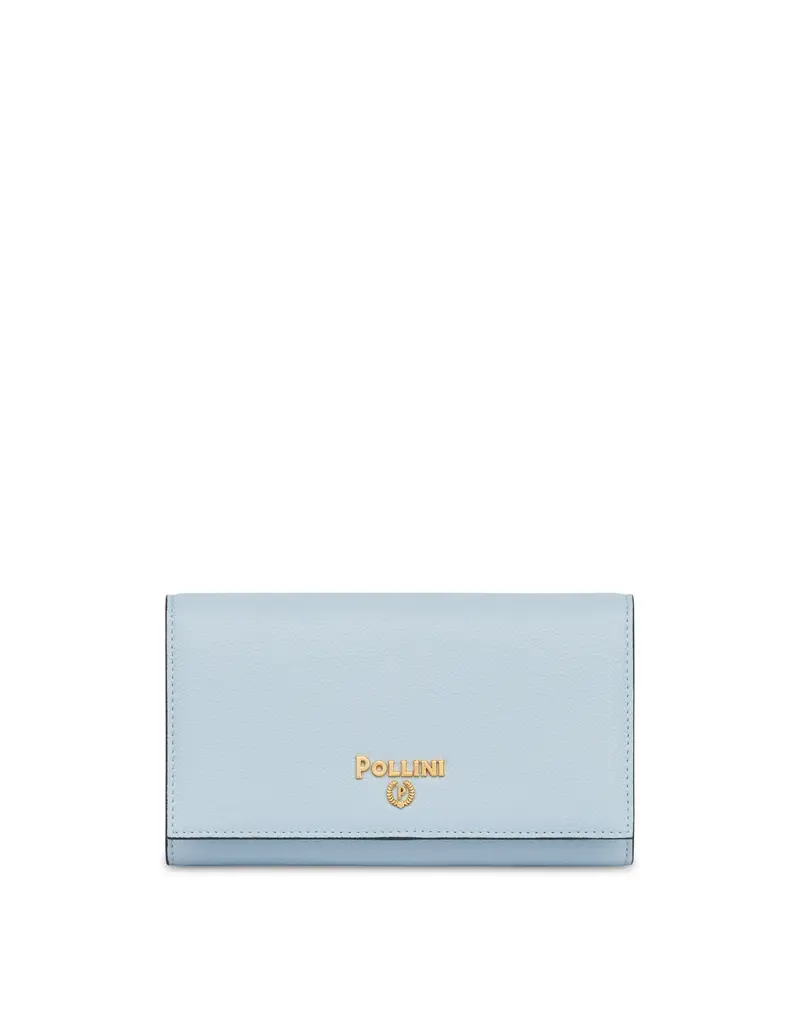 Portafoglio lettering Pollini CIELO, Pollini Blu