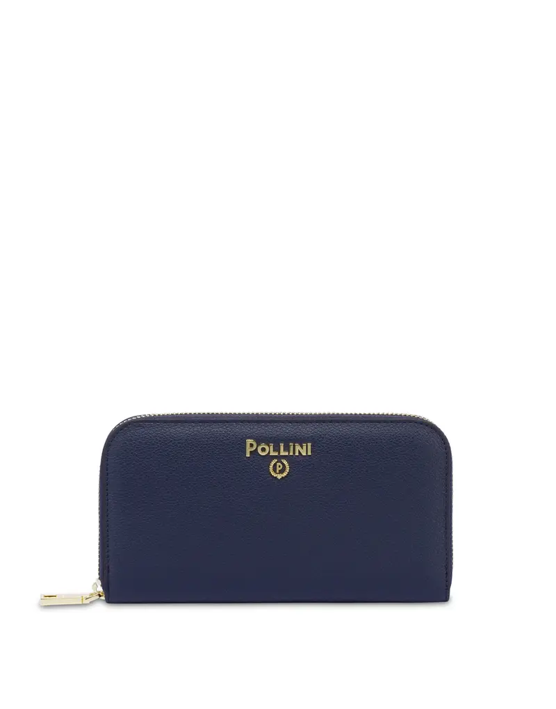 Portafoglio Zip Around BLU, Pollini