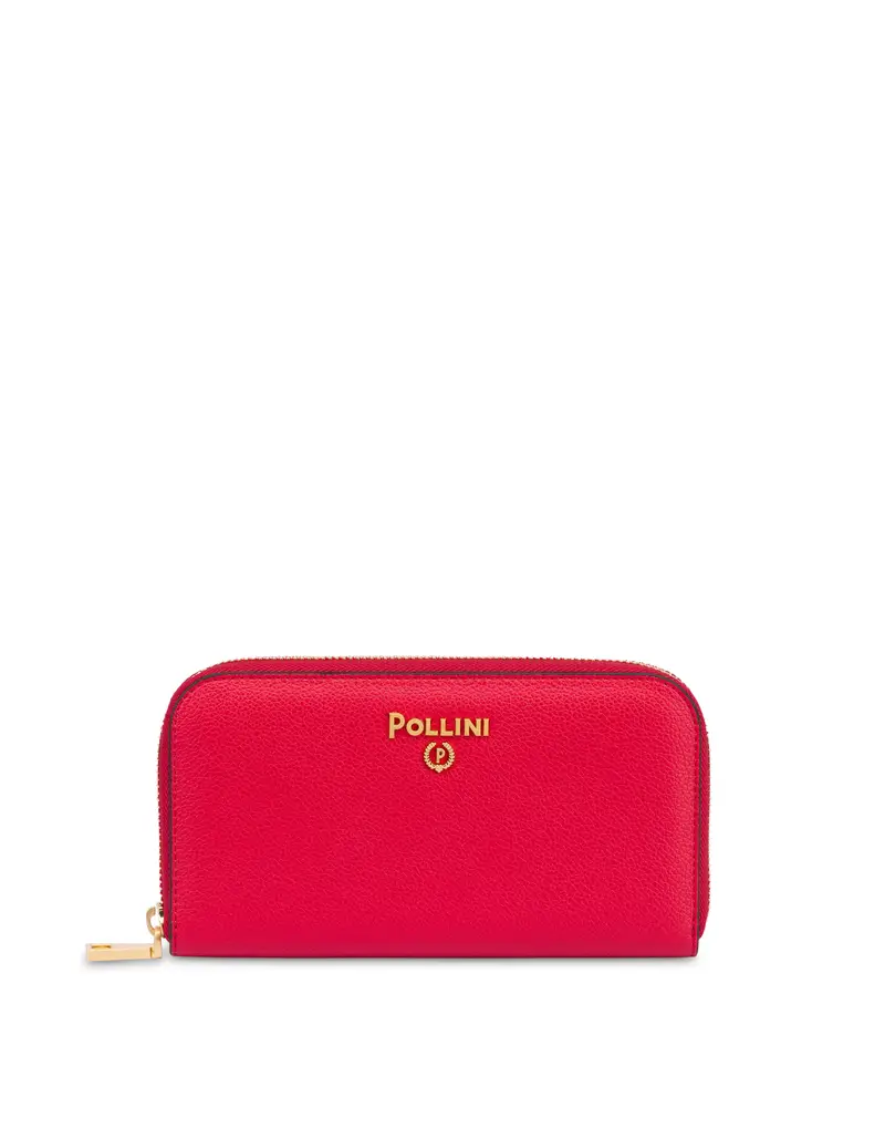 Portafoglio zip around ROSSO, Pollini