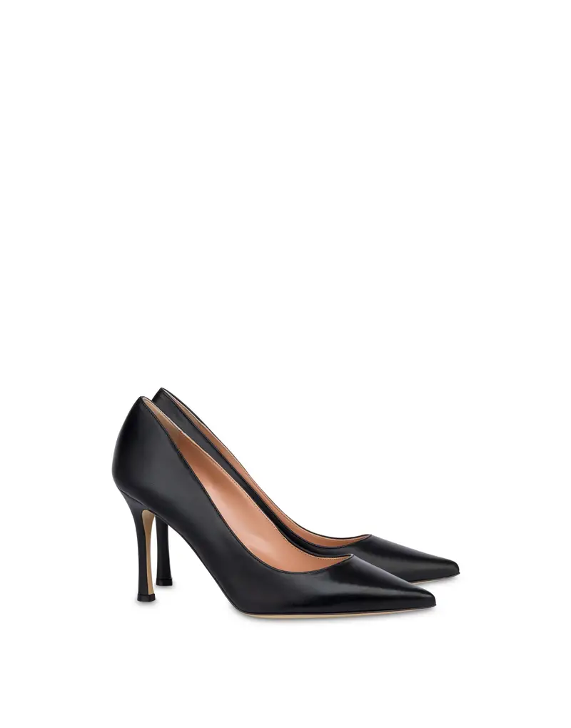 Pump Aria in Nappa NERO, Pollini miniatura 2