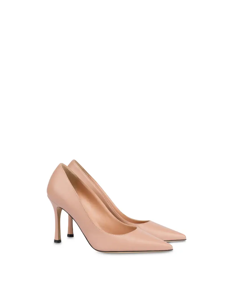Pump Aria in Nappa NUDE, Pollini Rosa miniatura 2
