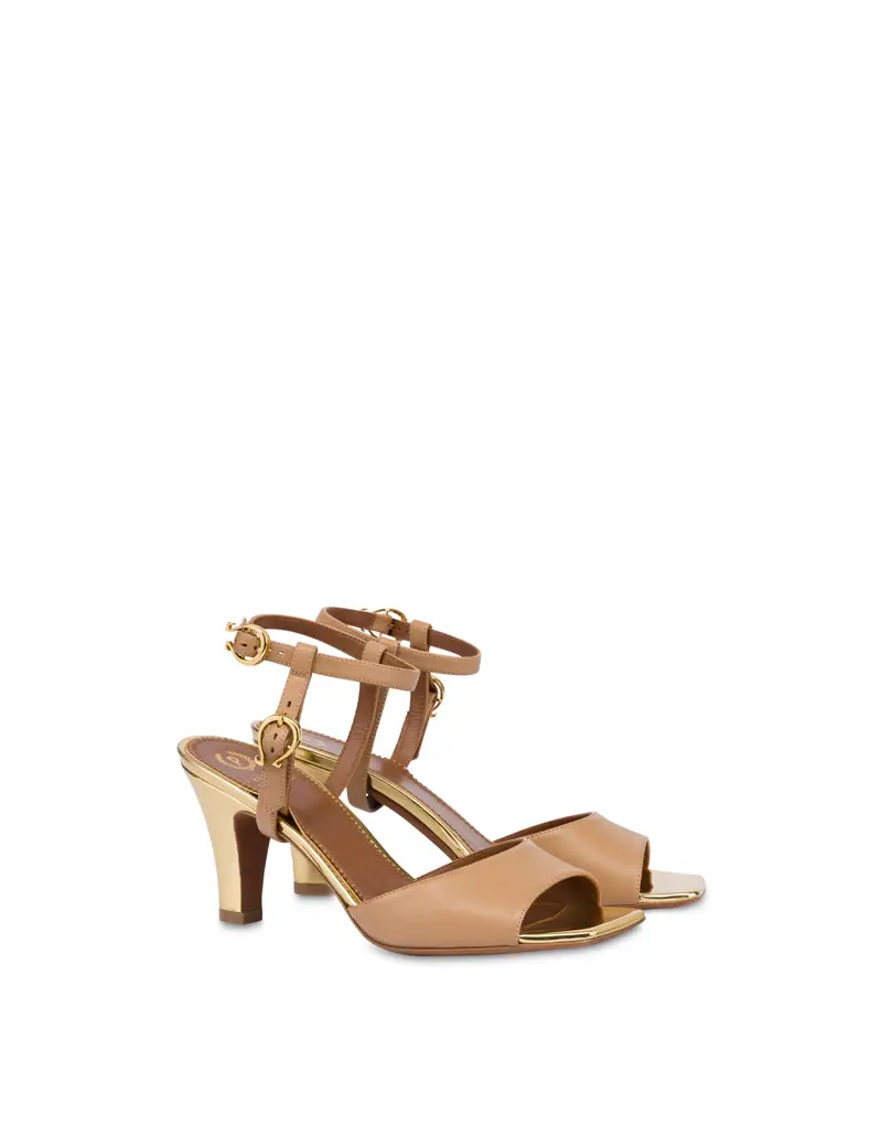 Sandal Muse in Vitello, Pollini Marrone miniatura 2