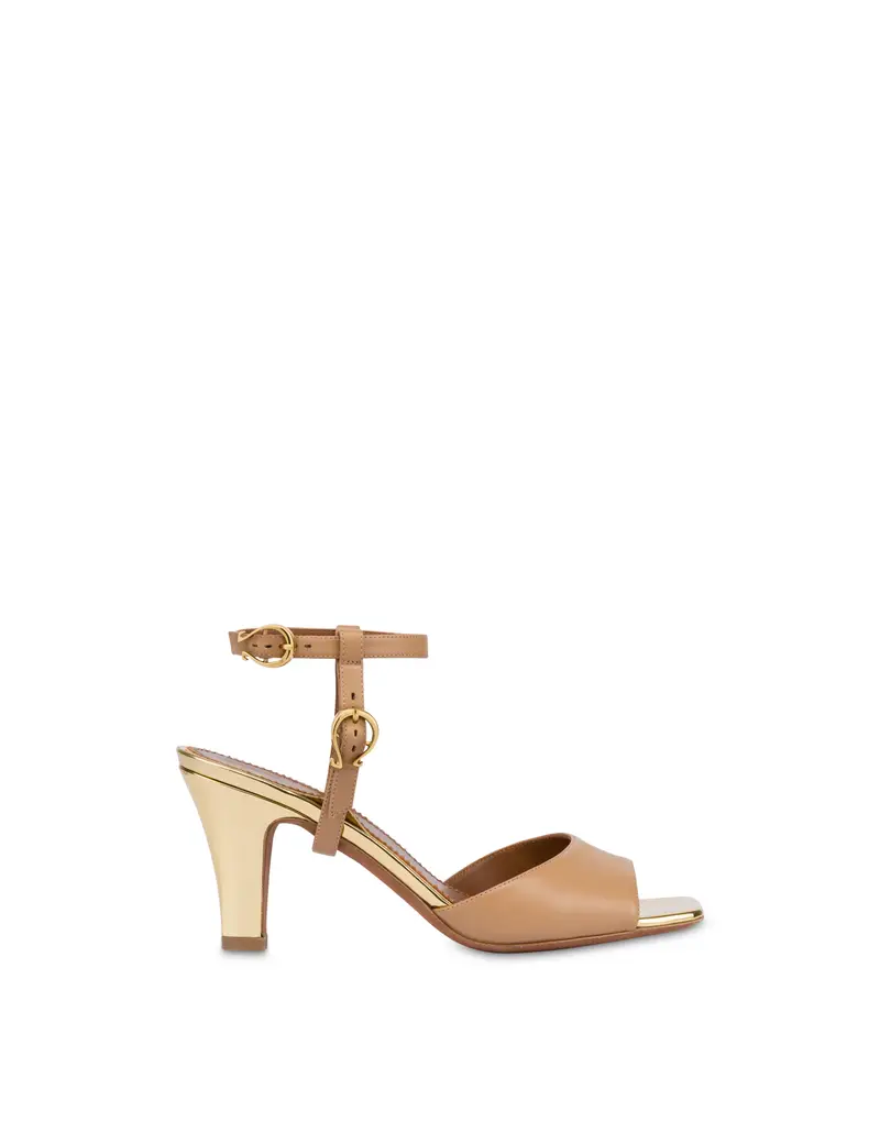 Sandal Muse in Vitello , Pollini Marrone