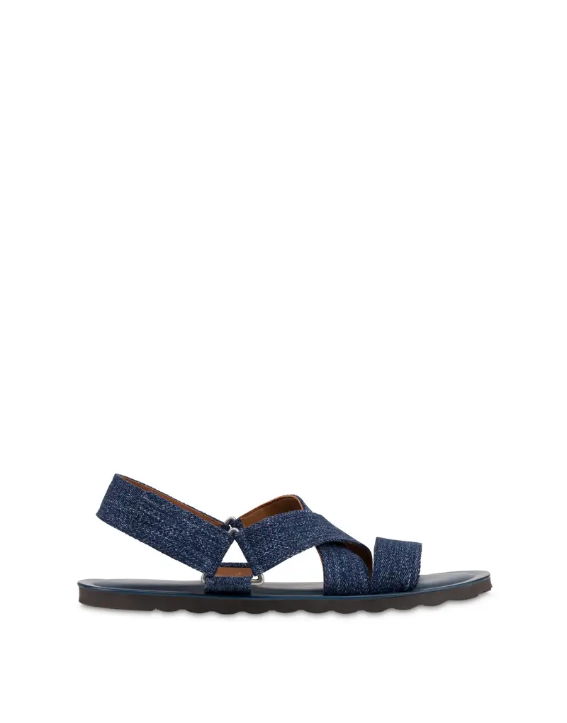 Sandalo Capri in Denim BLU, Pollini