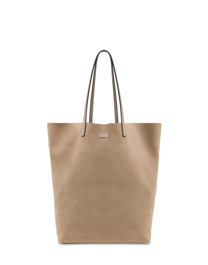 Shopping Bag Soul In Crosta TAUPE/TAUPE, Pollini Grigio