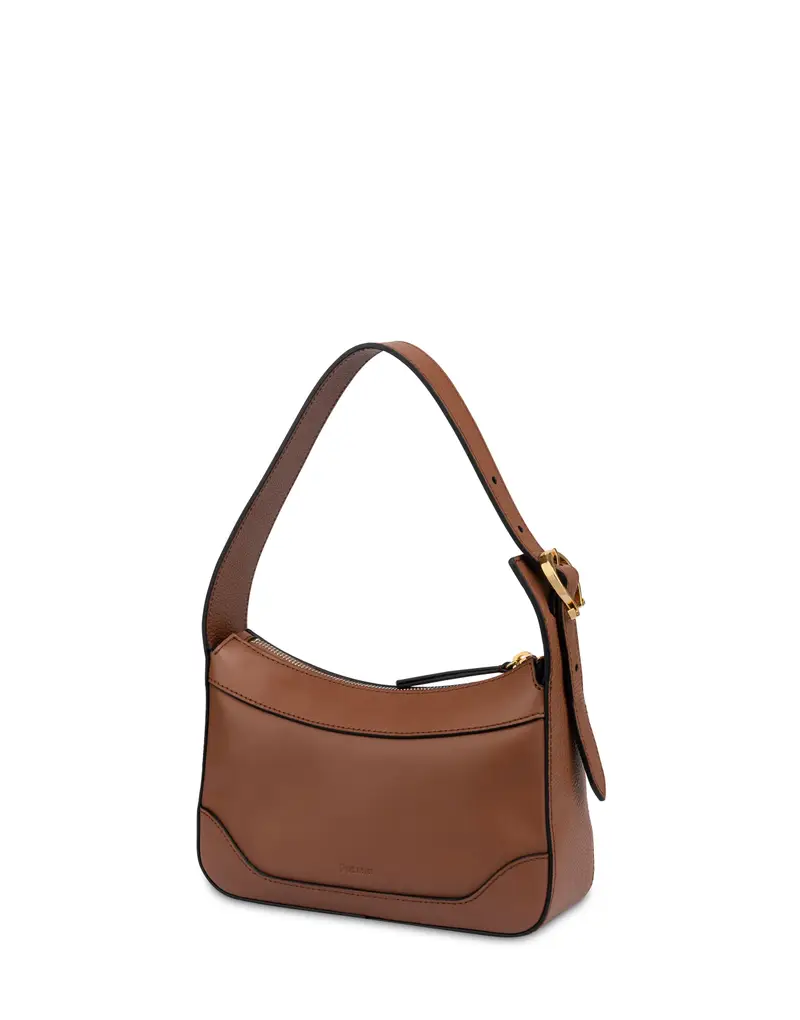 Shoulder bag Madison in Vitello, Pollini Grigio miniatura 2