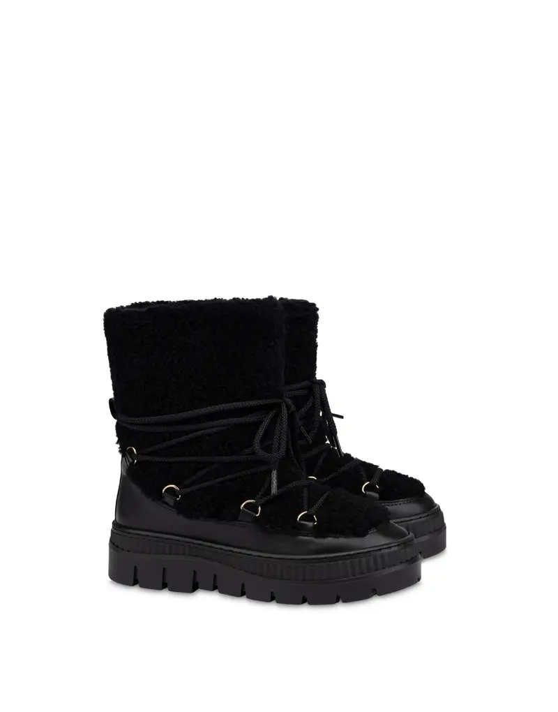 Ski Stivale Ice Cracker in Montone NERO/NERO, Pollini miniatura 2