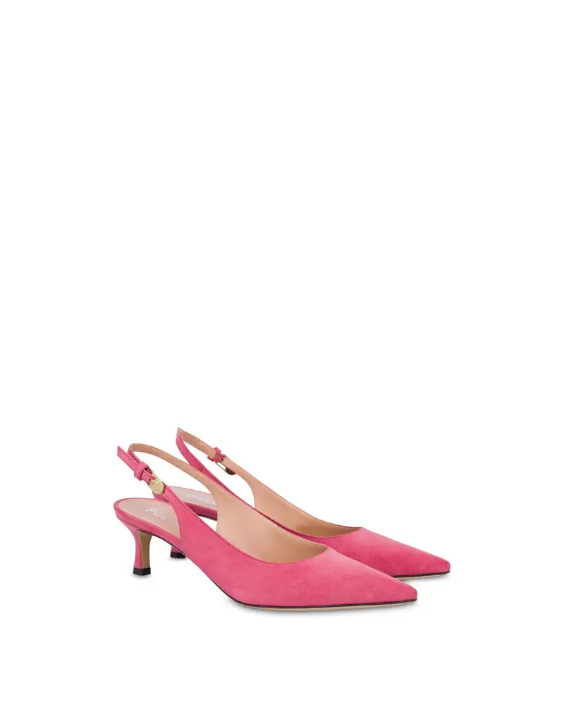 Slingback Aria in pelle LOTO, Pollini Rosa miniatura 2