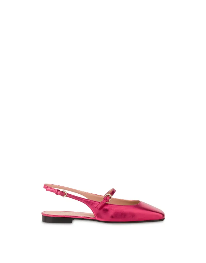 Slingback Ballet in Nappa LOTO, Pollini Rosa