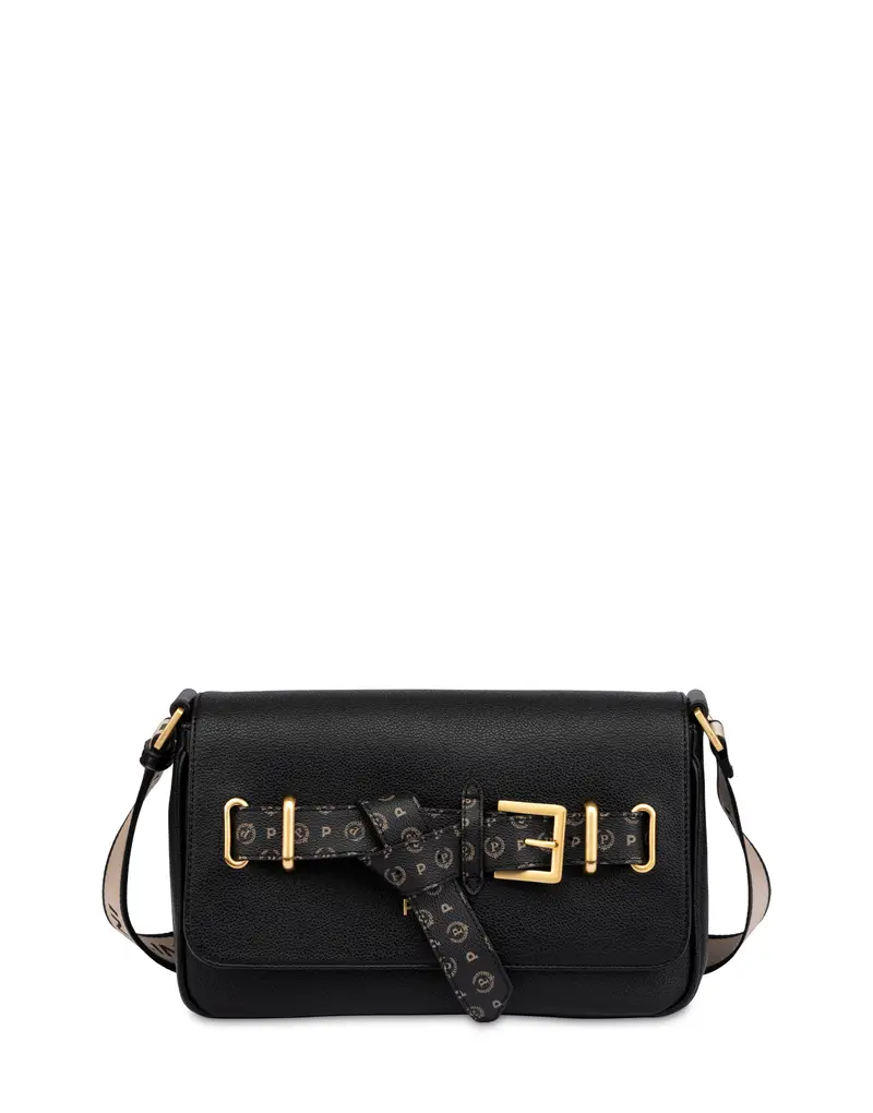 Small Shoulder bag Belt NERO/NERO, Pollini
