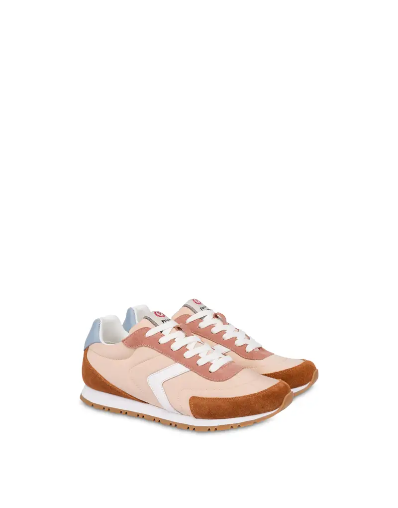 Sneakers Astra NUDE/LEGNO/NUDE/BIANCO/ACQUA, Pollini Marrone miniatura 2