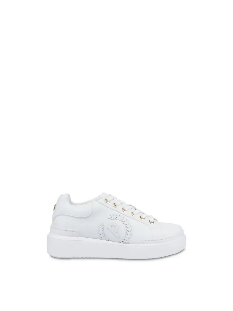 sneakers diamond carrie in ecopelle bianca