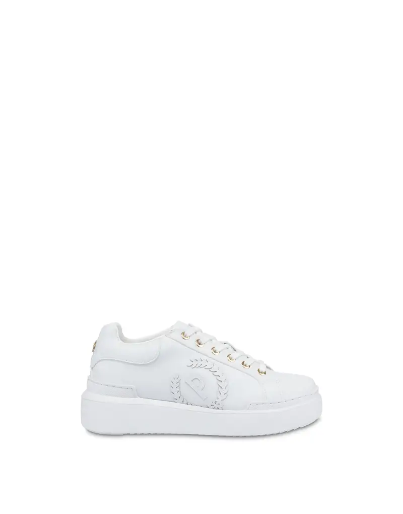 Sneakers Diamond Carrie in PU BIANCO/BIANCO, Pollini