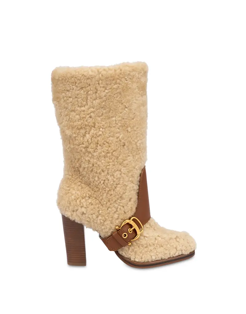 Stivale Fence in Montone , Pollini Bianco