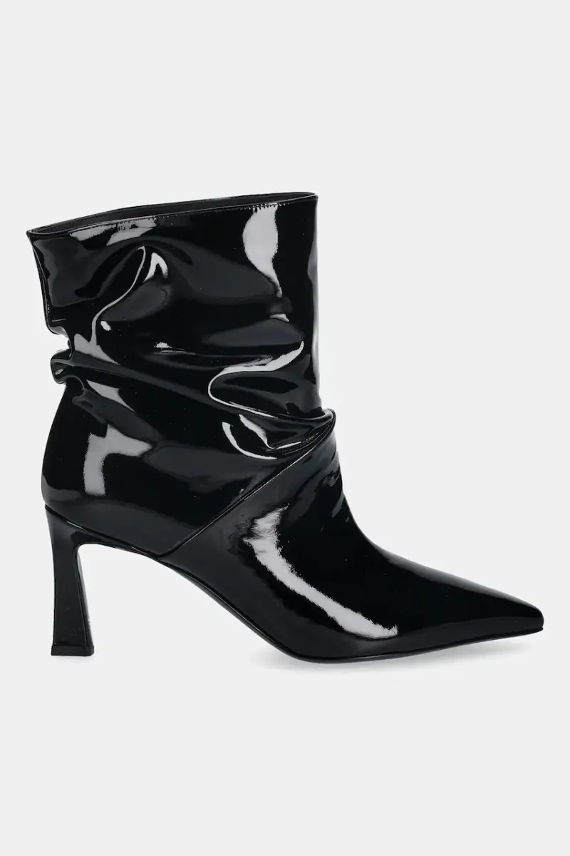 stivaletti alla caviglia donna colore nero SA21267M0NTT0000 miniatura 2