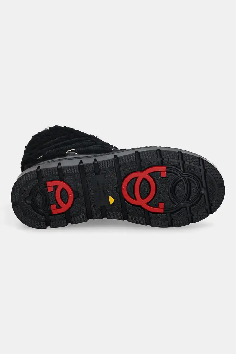 stivali da neve in pelle colore nero SA24235H0NTX100A miniatura 5