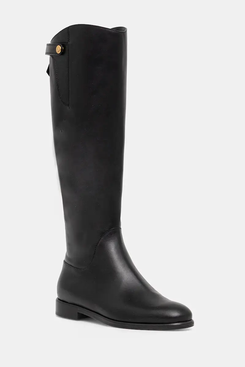 stivali in pelle colore nero PA26133C0NPA0000