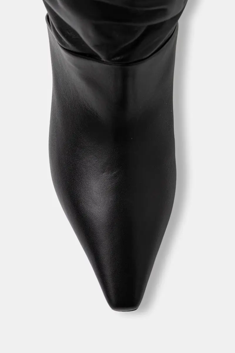 stivali in pelle colore nero SA26115M0NTE0000 miniatura 4