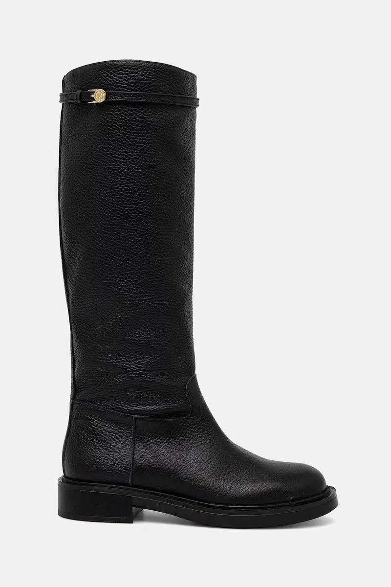 stivali in pelle donna colore nero SA26083G0NTD0000 miniatura 2