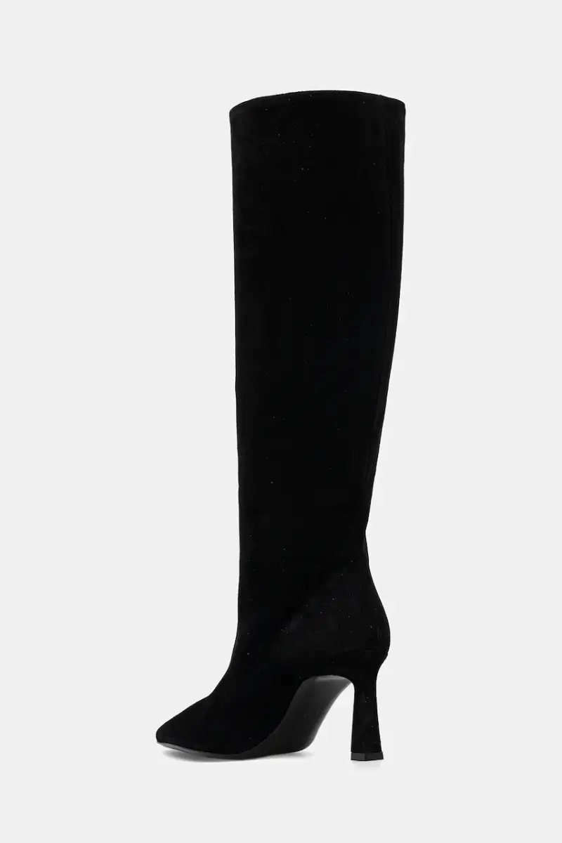 stivali in pelle scamosciata colore nero SA26077C0NTA0000 miniatura 3