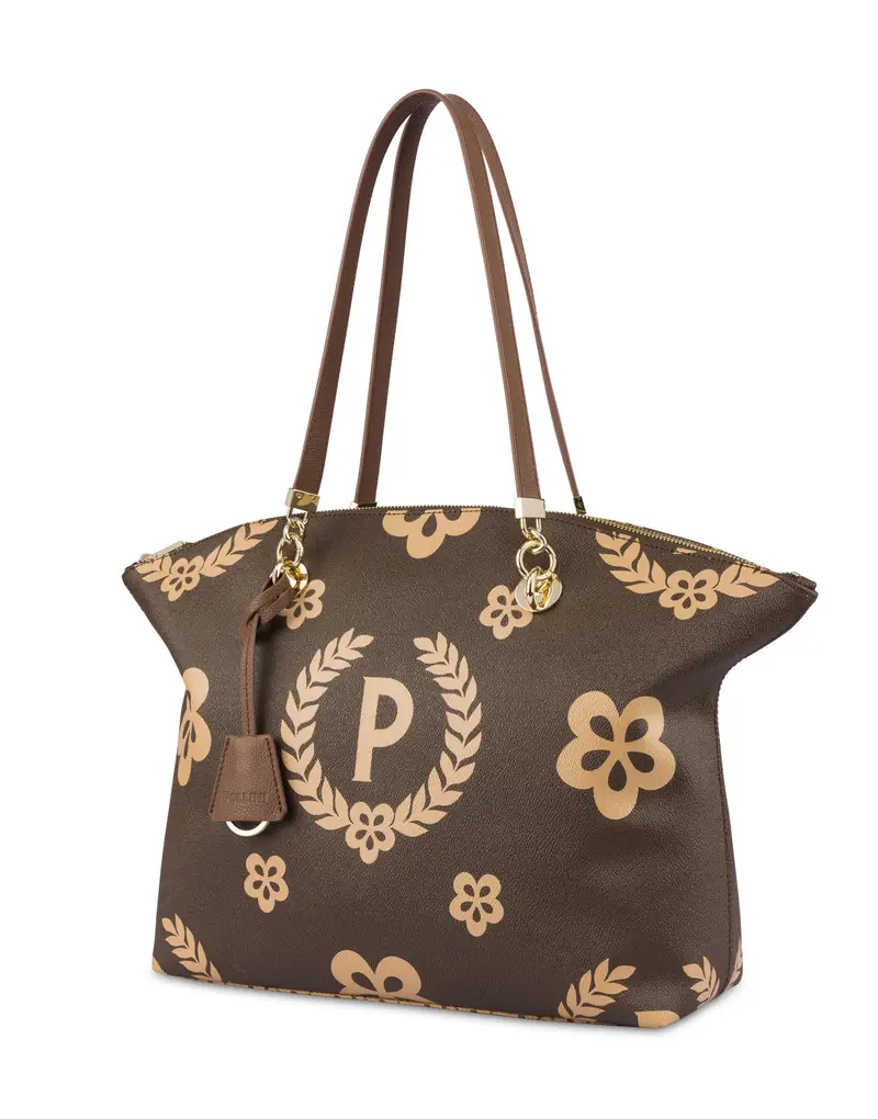 Tote bag Day-si! Heritage CREMA/MARRONE/MARRONE, Pollini miniatura 2