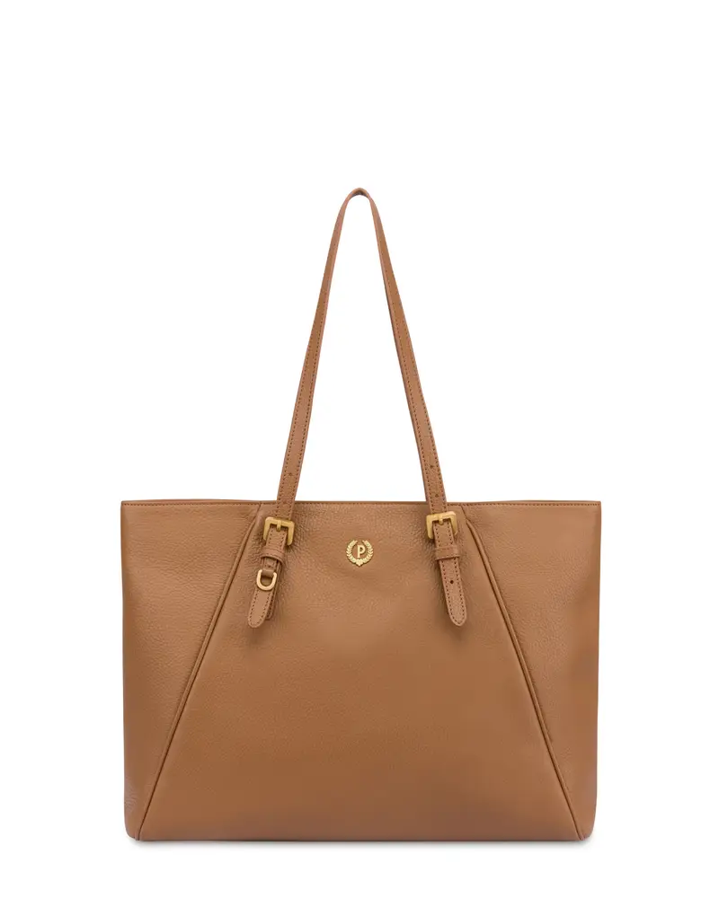 Tote Bag Echos Real Leather CUOIO, Pollini
