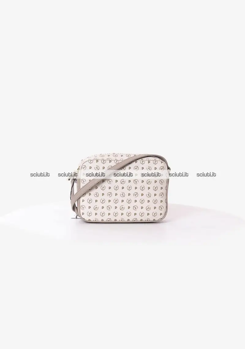 Tracolla piccola Pollini Heritage donna bianco avorio ghiaccio