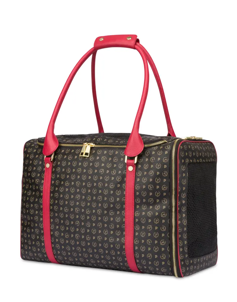 Trasportino doppio manico Heritage Pet Collection NERO/LACCA, Pollini miniatura 2