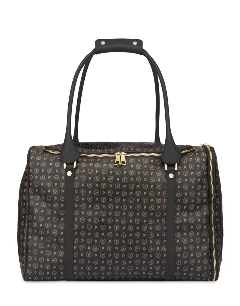 Trasportino doppio manico Heritage Pet Collection NERO/NERO, Pollini