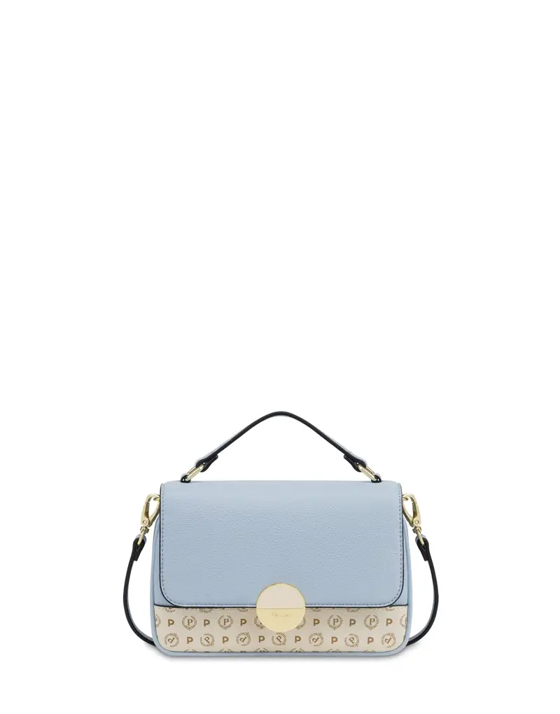 Wallet On Chain CIELO/AVORIO, Pollini Blu