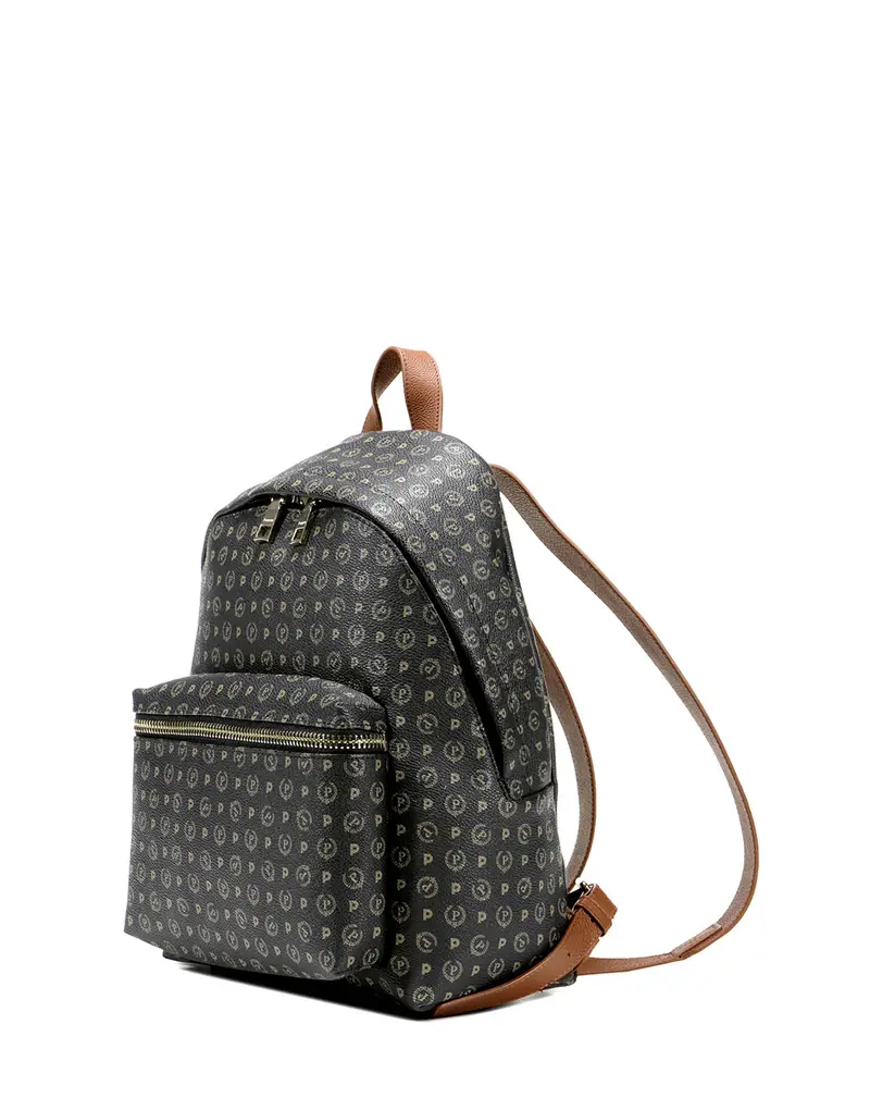 Zaino Heritage Logo Classic NERO/MARRONE, Pollini miniatura 2