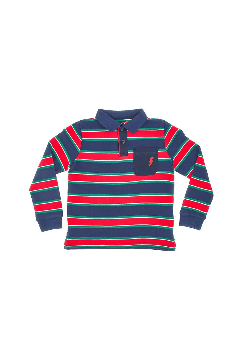 PITT KIDS Polo Blu 1953833 miniatura 2