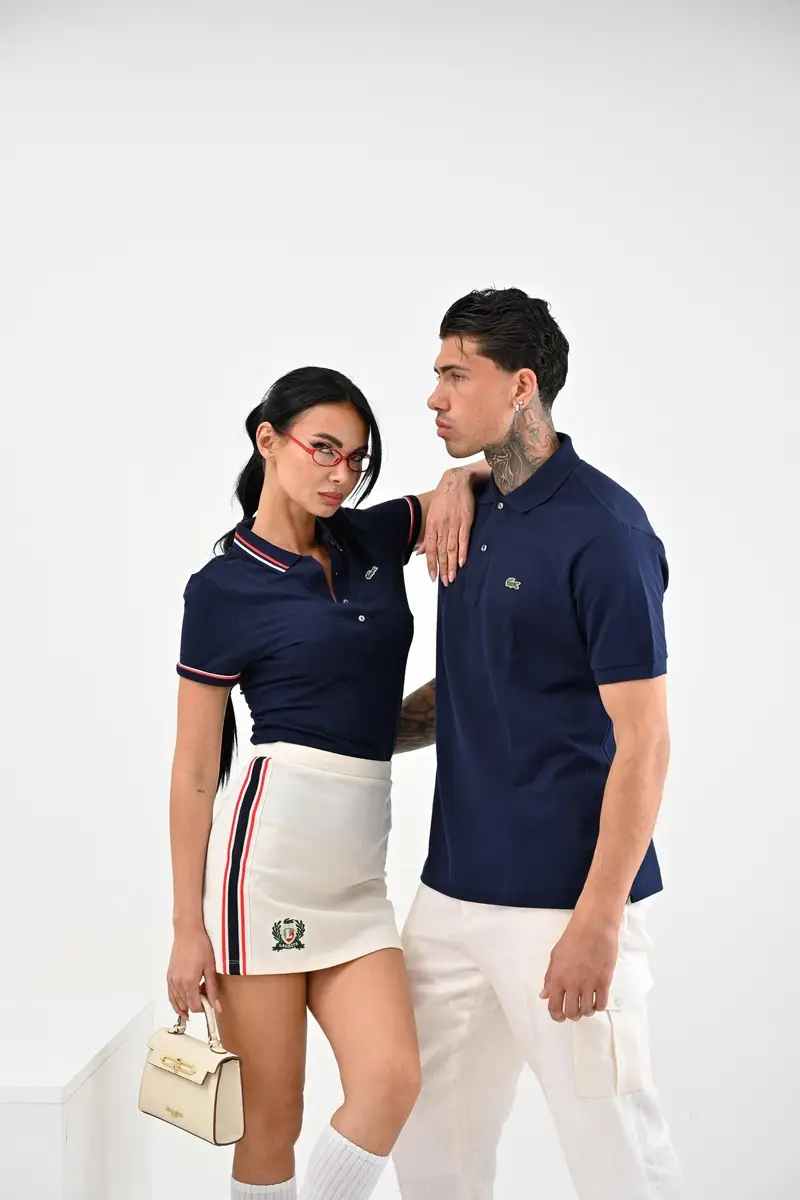 Lacoste Polo Uomo Blu 921623 miniatura 3
