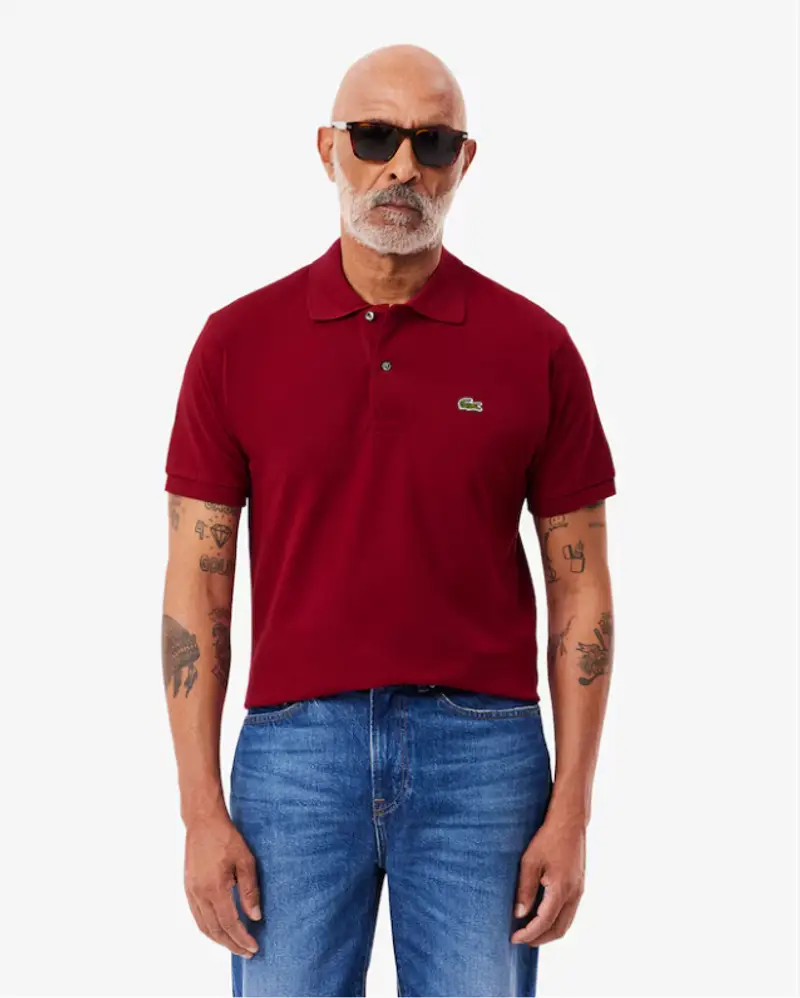 Lacoste Polo Bordeaux 935094 miniatura 2