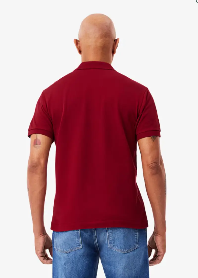 Lacoste Polo Bordeaux 935094 miniatura 3